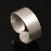 Bijoux Touareg Ethniques en Argent Bague Anneau Alliance homme/femme Lisse Rglable inspiration KARUNI