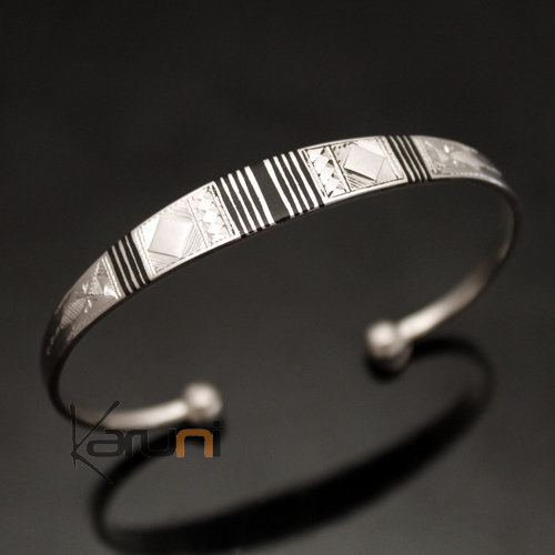 Bracelet en Argent Large Ebne Homme/Femme 16