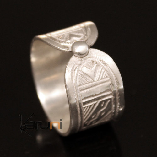 Argent Réversible Bague Anneau Alliance homme-femme semi-large Bandeau 01
