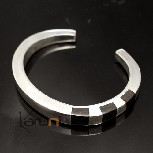 Bracelet argent ebene