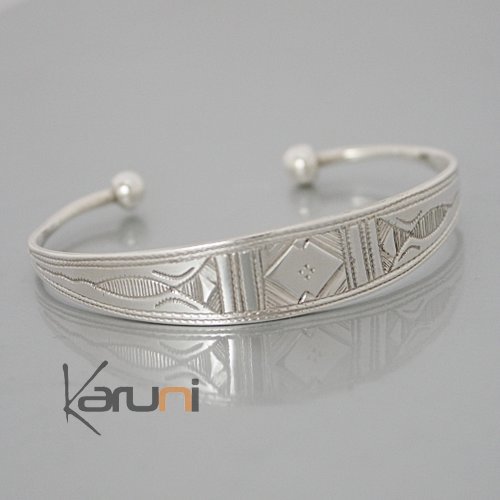 Bracelet argent grav