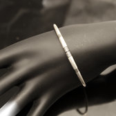 Bijoux Touareg Ethniques Bracelet en Argent et Ebne Rond Homme/Femme 09 b