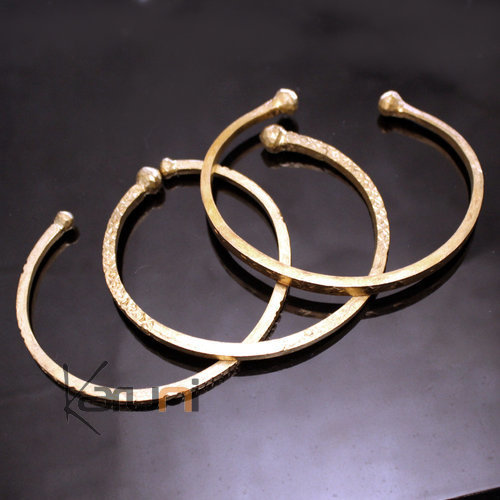 Lot de 3 Bracelet Jonc Peul Réglable Homme-Femme Mali 26 Bronze Carré Gravé Lot de 3 Bracelet Jonc Peul Réglable Homme-Femme Mali 26 Bronze Carré Gravé