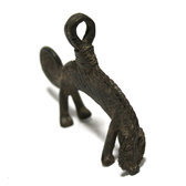 Art Dogon Africain Bronze Pendentif Amulette Sculpture Mali Dcoration ethnique Afrique 06 Cameleon b