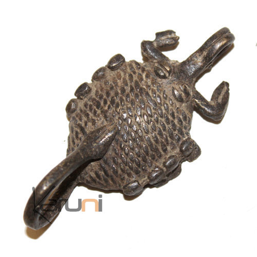 Art Dogon Africain Bronze Pendentif Amulette Sculpture  ethnique Afrique 10 Scorpion
