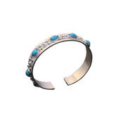 Bracelet Exception Argent Turquoise 01 /1