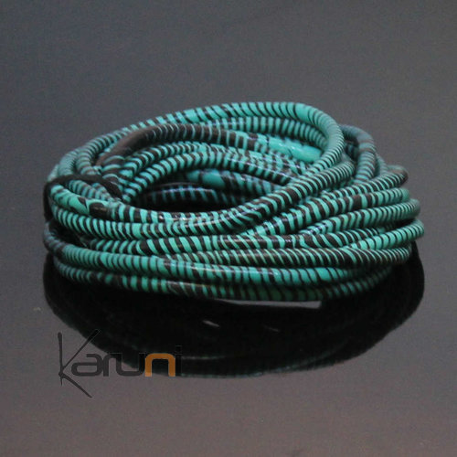 Bracelets JOKKO en Plastique Recyclé Vert Noir (x12)