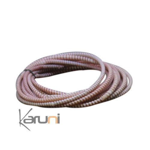 Bracelets JOKKO en Plastique Recyclé Rose pale (x12)