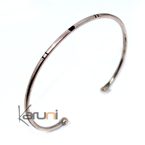 Bracelet Fin en Argent 750 et Cuivre Homme/Femme/Enfant 3