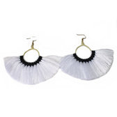 Boucles Fantaisie pompon