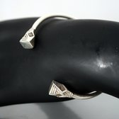 Bijoux Touareg Ethniques Bracelet en argent clou homme/femme Tesibit 01 d