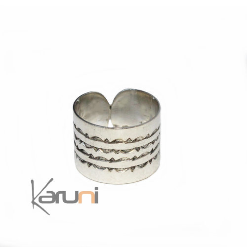 Bague argent rversible