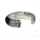 Bracelet touareg ebene argent 
