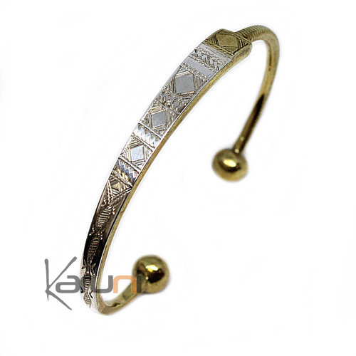 Bracelet bronze argent