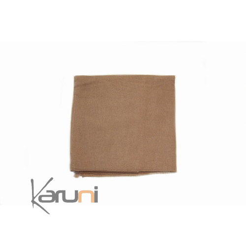 Echarpe Cachemire Pashmina Marron