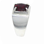 Bague argent 999 cristal