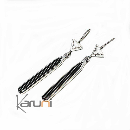 Boucles d'Oreilles Argent Ebene 5049