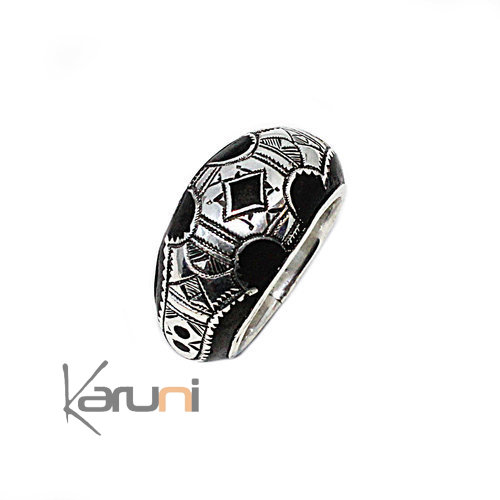 Bague Argent Ebene Amelsalhi