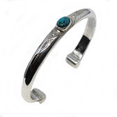 bracelet Turquoise Argent