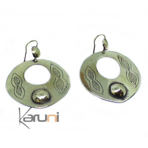 Boucles d'oreilles bronze graves