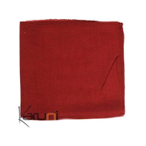 Echarpe Cachemire Pashmina Bordeaux