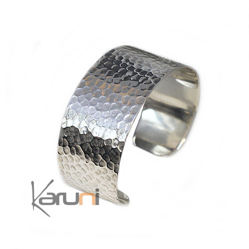 Bracelet Argent Martelé Design Karuni 3059