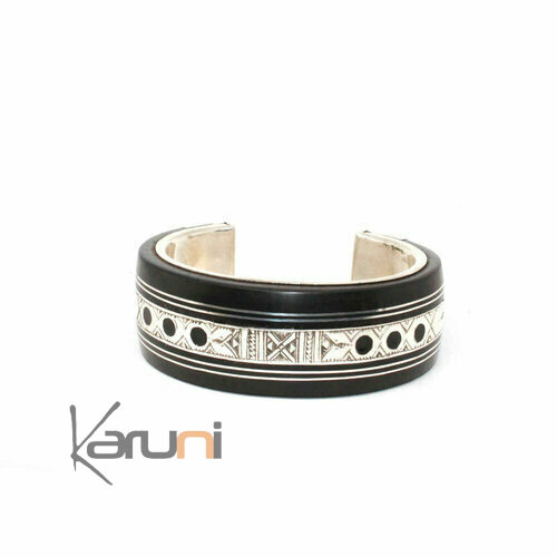 Bracelet Argent Ebène 3060