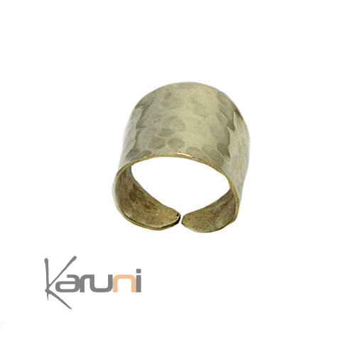 Bague Bronze Peul Fulani Reglable 1091