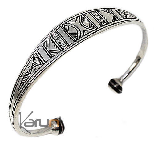 Bracelet Argent Ebène Homme/Femme 3065