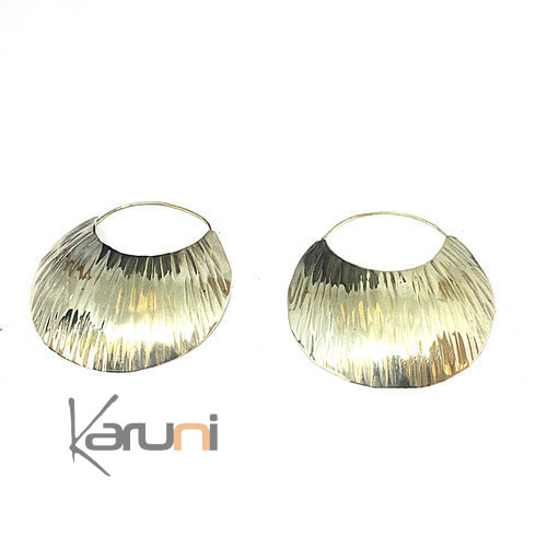 boucle oreille peul bronze