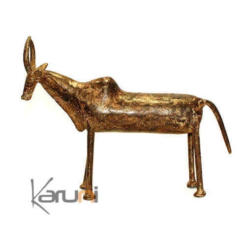 Art Dogon Bronze Petit Zebu