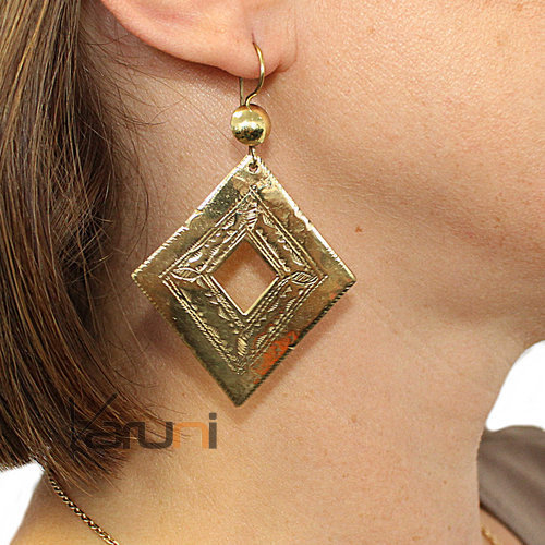 Boucle d'oreille bronze