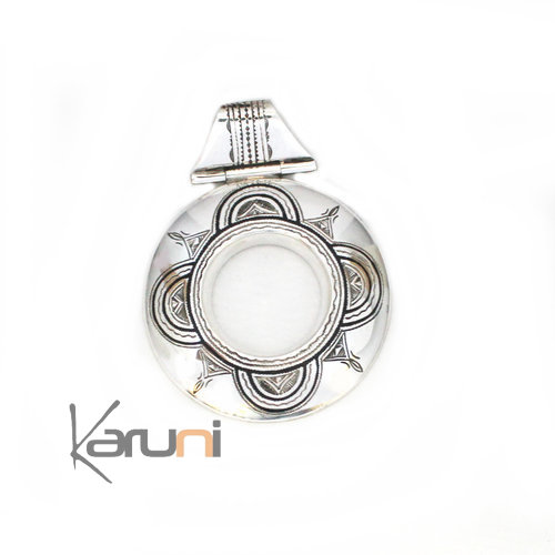 Pendentif argent massif