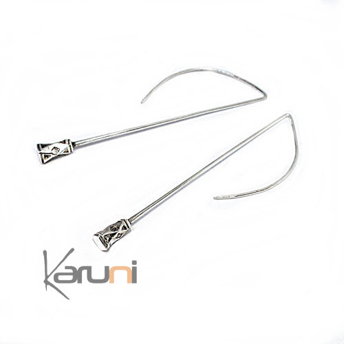 Boucles d'oreilles Argent Massif 5130