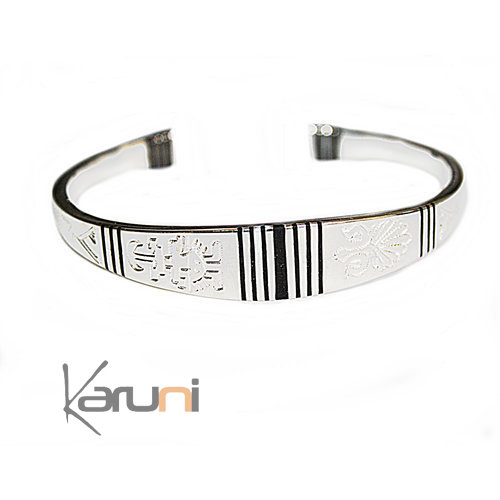 personnalisation bracelet argent massif