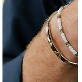 Bracelet argent massif Prince Harry