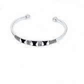 Bracelet argent massif Prince Harry