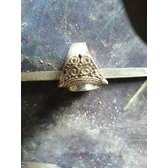 bague argent massif