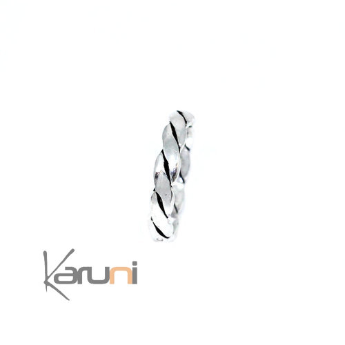 Bague Anneau Alliance Argent 1153