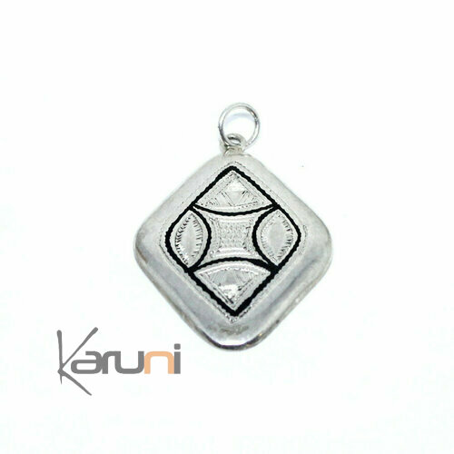 pendentif argent 925 ebene