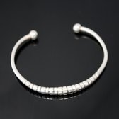 Bijoux Touareg Ethniques Bracelet en argent Rond Homme/Femme 02 Perl b