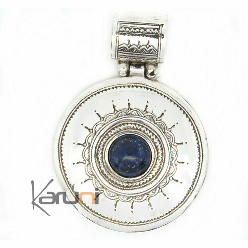 Pendentif argent 925 lapis lazuli