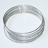 Bijoux Touareg Ethniques Bracelet Semainier en Argent 01 b