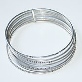 Bijoux Touareg Ethniques Bracelet Semainier en Argent 01 b