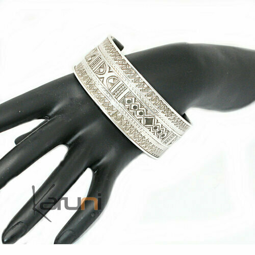 Bracelet Manchette Argent 925 Gustave