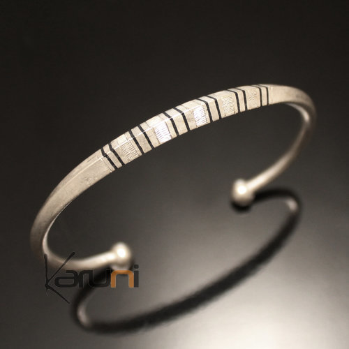 Bijoux Ethniques Touareg Africains Bracelet en Argent 750 de Mauritanie Homme/Femme 07