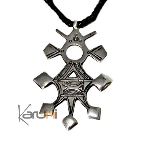 Croix du sud touareg argent Niger pendentif de Bilma