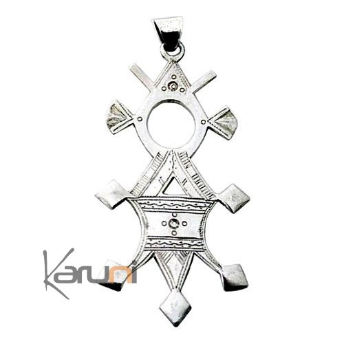 Croix du sud touareg argent Niger pendentif de Bilma