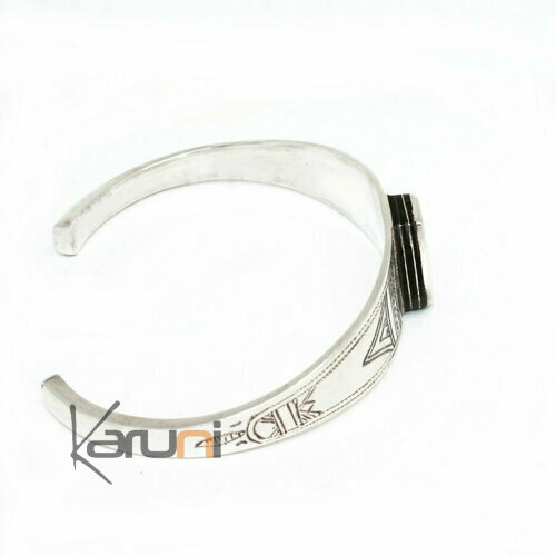 Bracelet Argent 925 Ebène Ekke