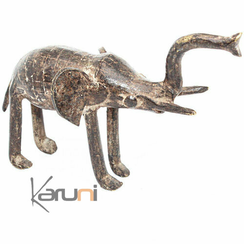 Art Dogon Bronze Elephant